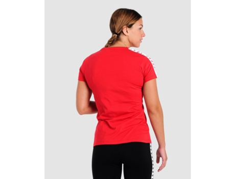 Camiseta de Mujer para Natación ARENA Team Rojo (XL)