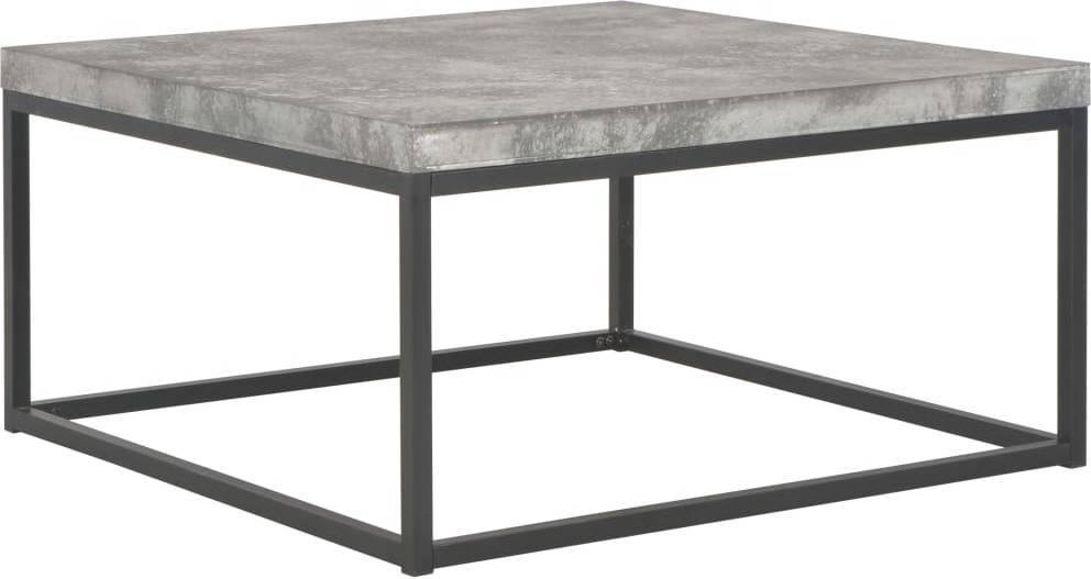 Mesa De Centro con 75x75x38 cm vidaxl art planet aspecto cemento 75x75x38cm