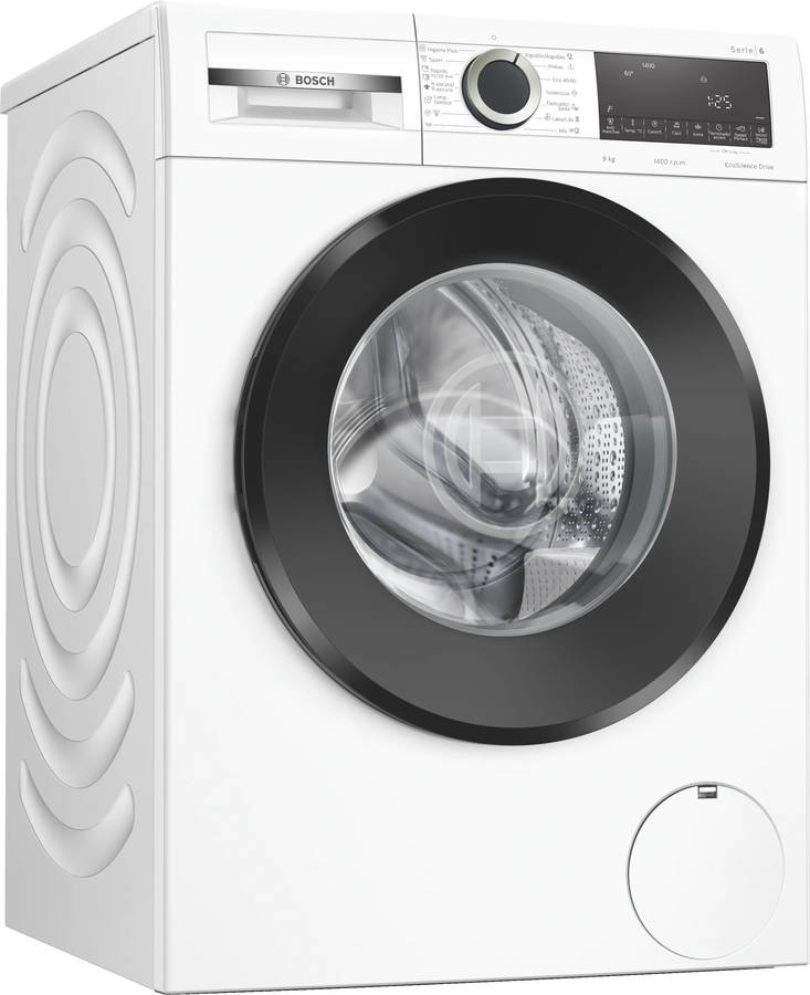 Lavadora BOSCH WGG14400ES (9 kg - 1400 rpm - Blanco)