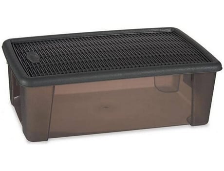 Caja STEFANPLAST (Gris - Plástico - 19.5x11.5x33 cm)