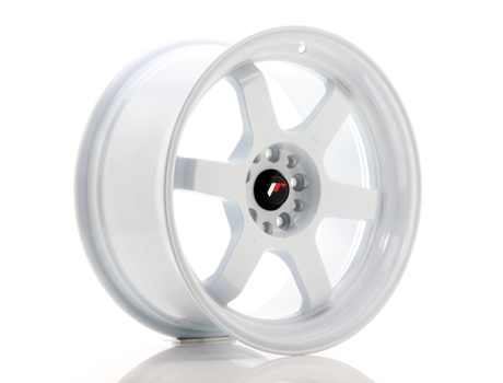 Llanta Japan Racing Jr12 18X9 Et 25 5X114,3 5X120 Cb 74,1 Blanco