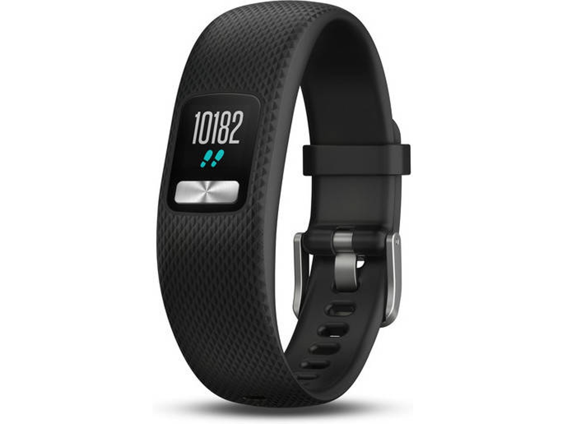 Pulsera de actividad GARMIN vivofit 4 (Bluetooth - Hasta 1 año de autonomía - Resistente al agua - Negro)