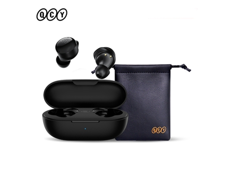 QCY T17 Auriculares Bluetooth True Wireless Earbuds BT5.1 Auriculares HIFI Control de toque Modo de Baja Latencia ENC Earbud Long Standby 26H