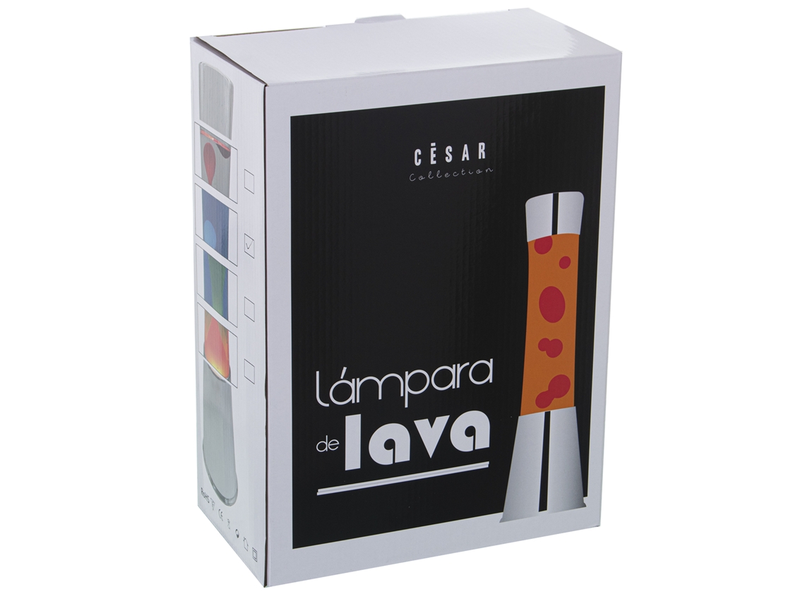 Lampe Lava Capsule violet/rouge-27757 - España