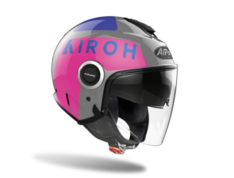 Casco de moto jet mujer AIROH Helios Up S