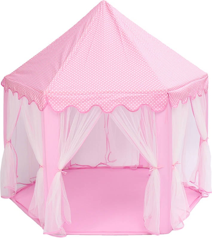 Tienda de Jugar ECSEE ES-06 Castillo de princesa (140 x 140 x 135 cm - Rosa)