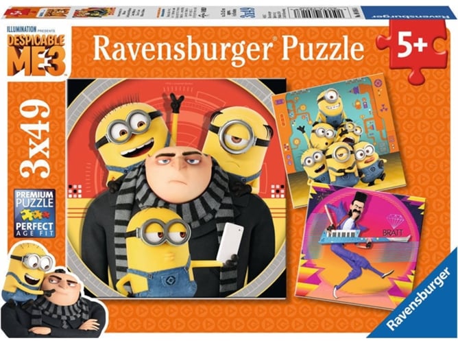 Puzzle RAVENSBURGUER 4005556080168 (49 Piezas)