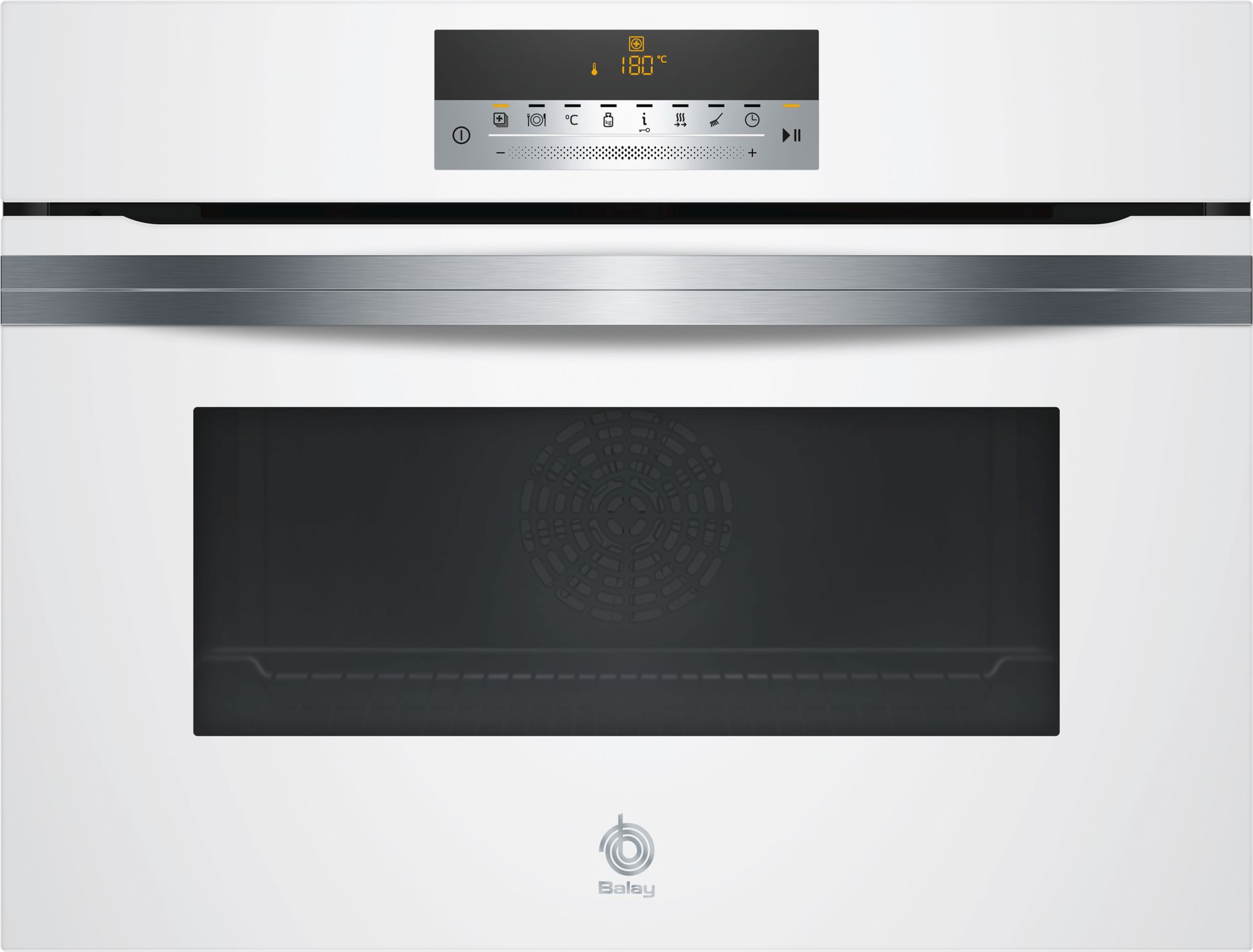 Horno a Vapor BALAY 3CB5878B0 (47 L - 59.4 cm - Hidro y Pirolítico - Blanco)