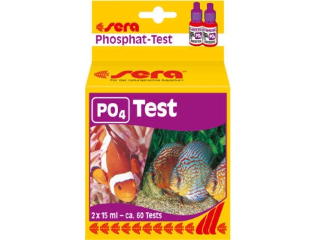 Prueba de Análisis del Agua para Peces SERA Fosfato (PO4) (15 ml)