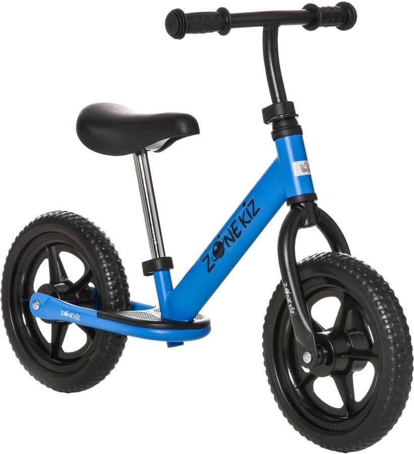 Bicicleta Sin Pedales HOMCOM 370-203BU Azul (Edad Mínima: 3 - 89x37x55 cm)