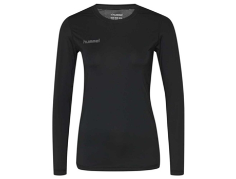 Camiseta de Mujer para Fútbol HUMMEL Firsperformance Negro (M)