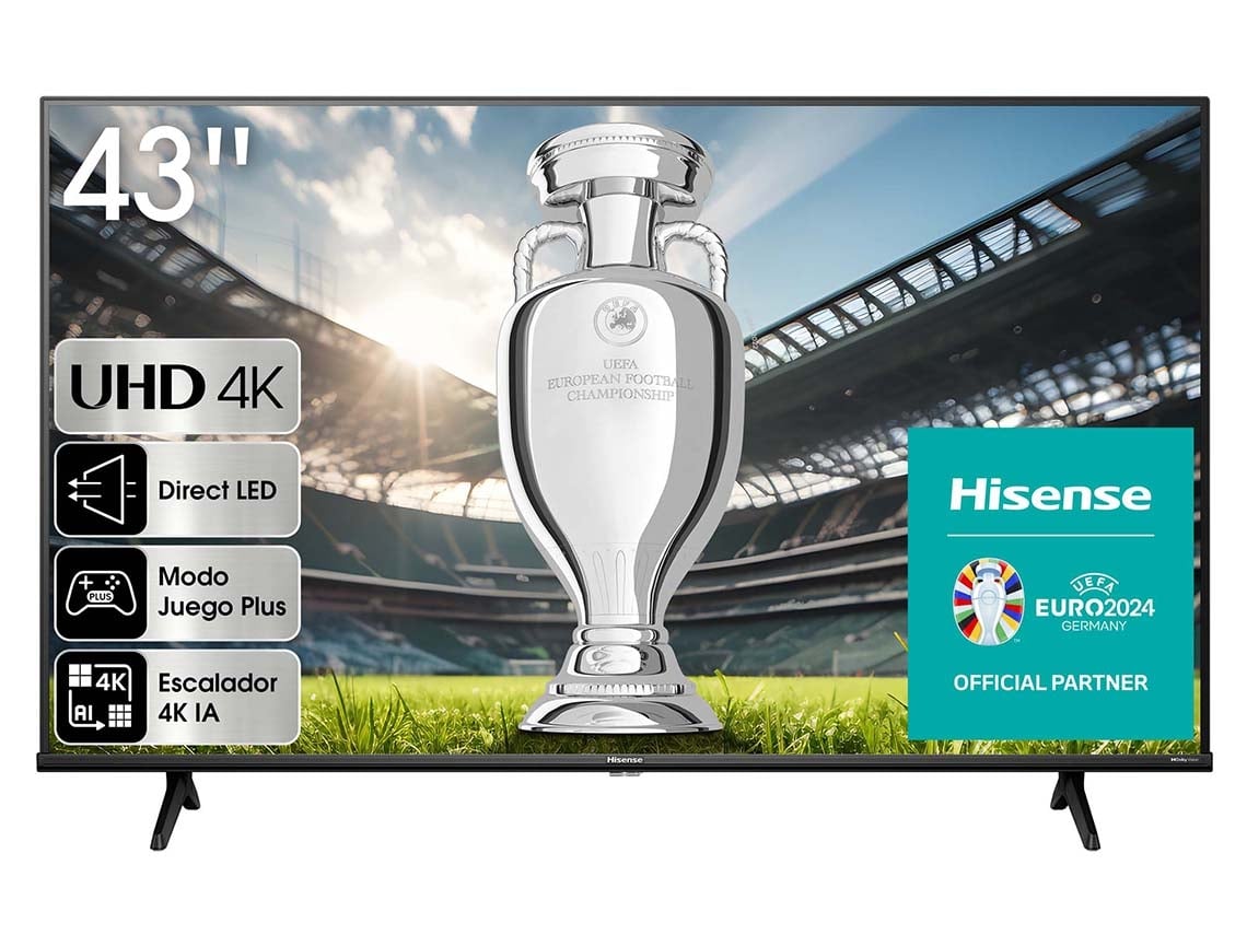 Hisense 43E7KQ una QLED 4K barata de 43 pulgadas