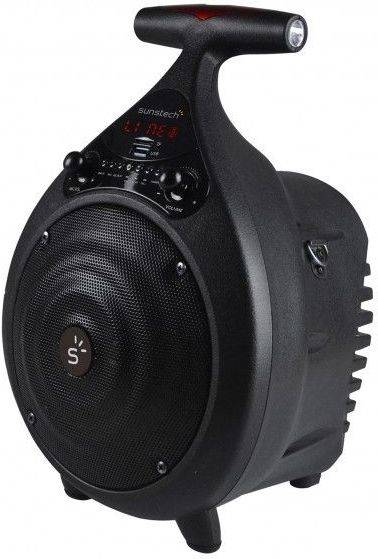 Altavoz Portátil con Micrófono SUNSTECH Massive-S6BK Negro