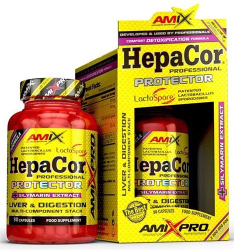 Complemento Alimentar AMIX PRO Hepacor Protector 90 Tabs