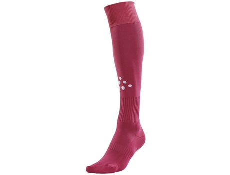 Calcetines para Hombre CRAFT Squad Solid Rosa para Fútbol (EU 43 - 45)