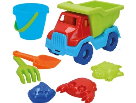 Colorbaby Set Playa y cubo con accesorios beach 43505 pack de juguetes cb toys 30x165x20 cm 18