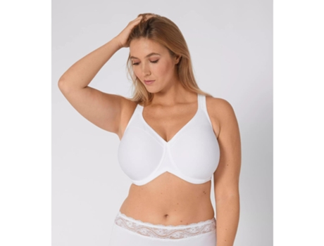 Sujetador Macia de Mujer TRIUMPH Modern Algodón Blanco (105 cm E)