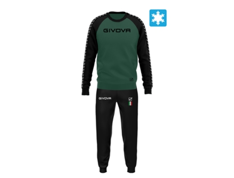 Chándal para Hombre GIVOVA (3XL - Verde)