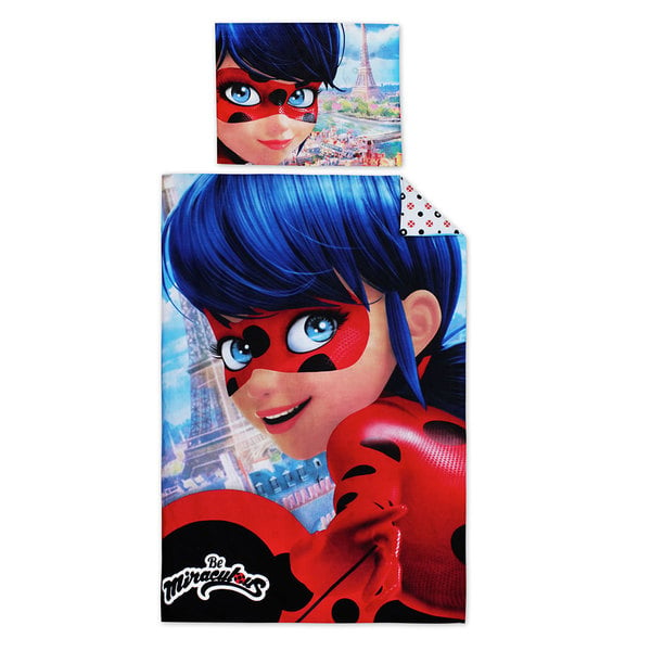 Funda de edredón y Almohada LADYBUG Azul