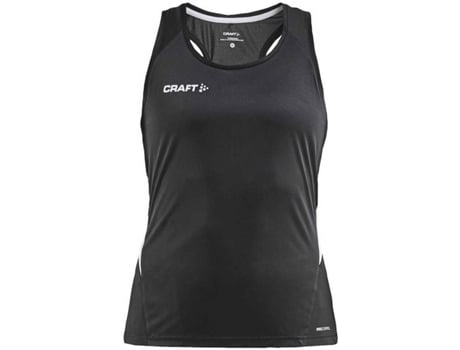 Camiseta de Mujer CRAFT Control Impact Tenis Blanco (S)