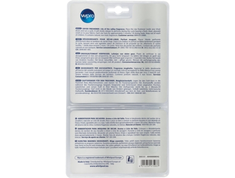 Frescor para Secadora WHIRLPOOL DDS101