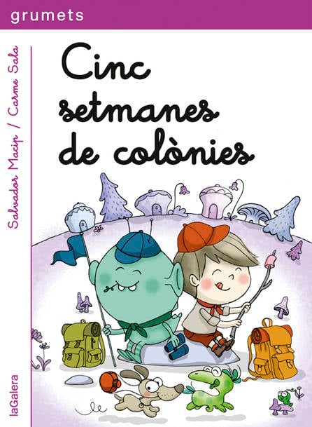 Libro Cinc Setmanes De Colonies de Vários Autores (Catalán)