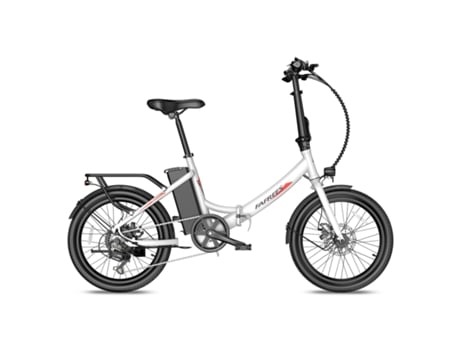 Bicicleta Eléctrica FAFREES F20 Light 16.75Ah Motor 250W Batería 36V16.75Ah Alcance 130Km Freno de Disco Mecánico Blanco