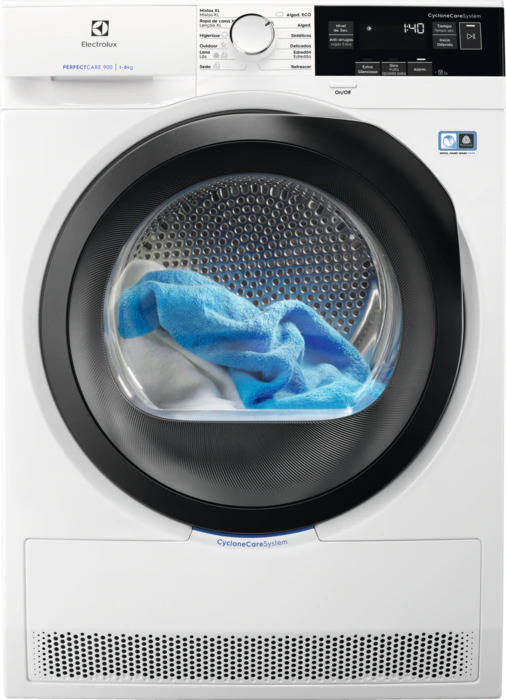 Secadora ELECTROLUX EW9H3866MB (8 kg - Bomba de Calor - Blanco)