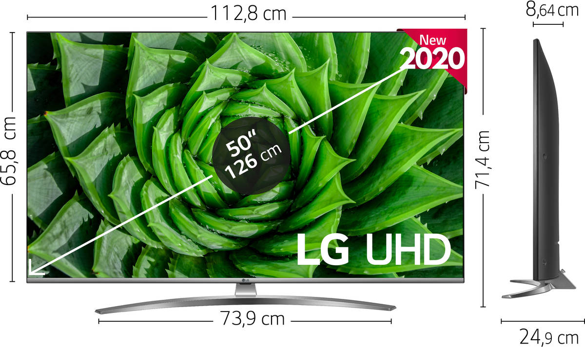 TV LG 50UN81006 (LED - 50'' - 127 cm - 4K Ultra HD - Smart TV)