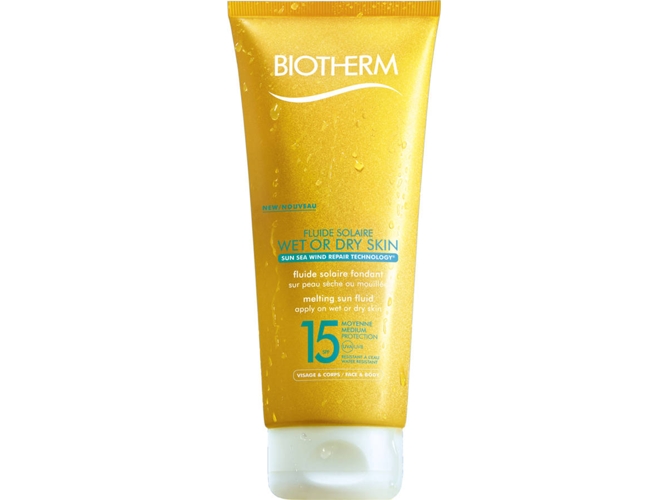 Protector Solar BIOTHERM Wet SPF 15 (200 ml)