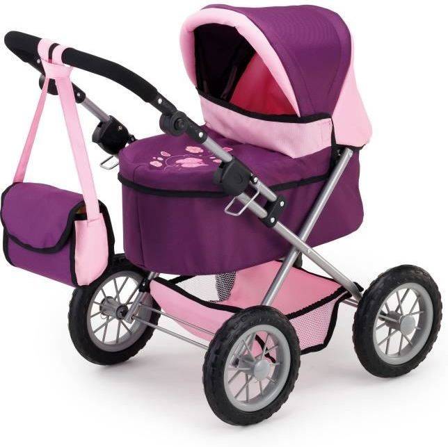 Carrito de Muñecas BAYER Mariposa Morado (68 cm)