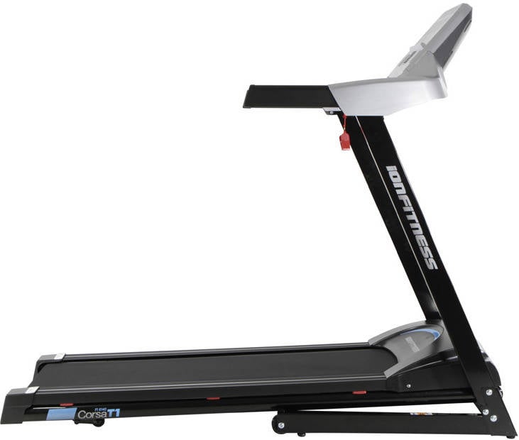 Cinta de Correr ION FITNESS Corsa T1 (Negro - 120x40cm - Plegable - Hasta: 16 km/h)