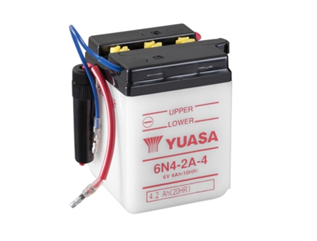 Batería de moto YUASA 6N4-2A-4 6V 4AH