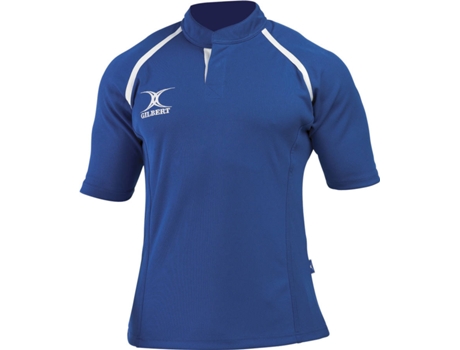 Camiseta de Niños para Rugby GILBERT Xact Azul (7/8 Años)