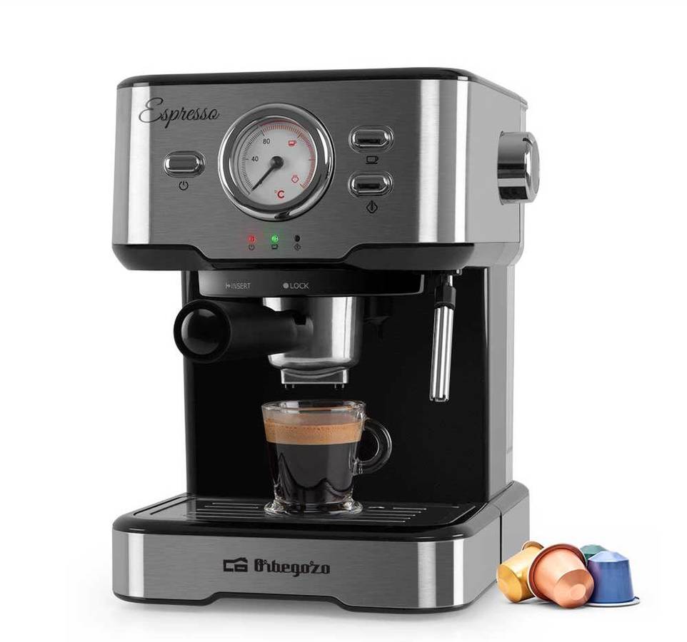 Cafetera ORBEGOZO EX 5500 (20 bar)