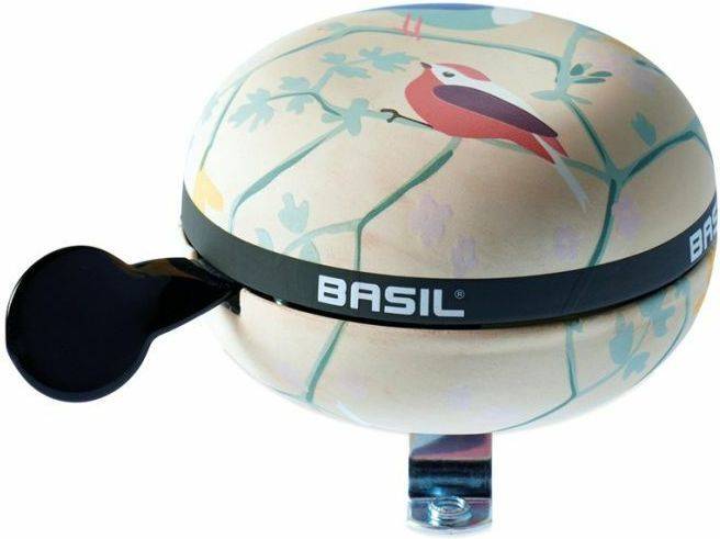 Basil Big Bell wanderlust timbre para bicicleta unisex adulto dingdong blanco azul rojo 8