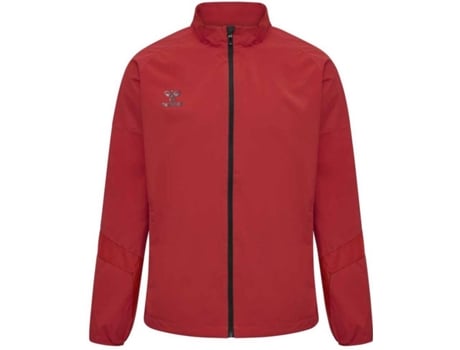 Abrigo para Hombre HUMMEL Lead Training Rojo para Fútbol (XXL)