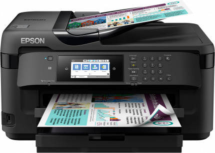 Impresora EPSON Workforce WF-7715DWF A3 (Multifunción - Inyección de Tinta - Wi-Fi)