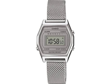 Reloj Digital CASIO Vintage Hombre (Acero y Resina - Plateado)