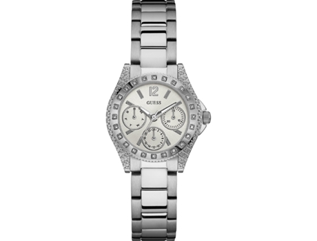 Reloj GUESS Mujer (Acero Inoxidable - Plateado)