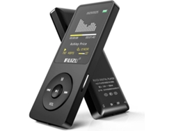 Reproductor MP3 RUIZU RUIZI X02 (16 GB - Autonomía: 80h - Negro)