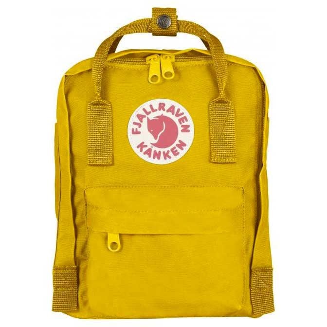 Mochila de Correr FJÄLLRÄVEN Kånken Mini (0-10 L - Amarillo)