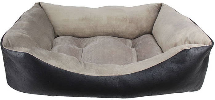 Cama para Perros ACOMODA TEXTIL (Negro - 52x42x20 cm - Tela)