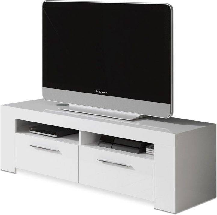 Mueble de TV HABITDESIGN 006621A  (Blanco Artik  - Melamina - 120 x 40 x 42 cm)