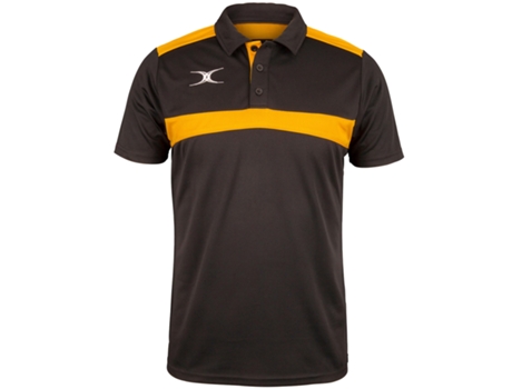 Polo Unisex para Rugby GILBERT Negro (7/8 Años)