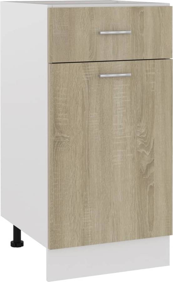 Armário Inferior VIDAXL Drawer Bottom Cabinet 801215 (Madera - 40 x 46 x 81.5 cm)