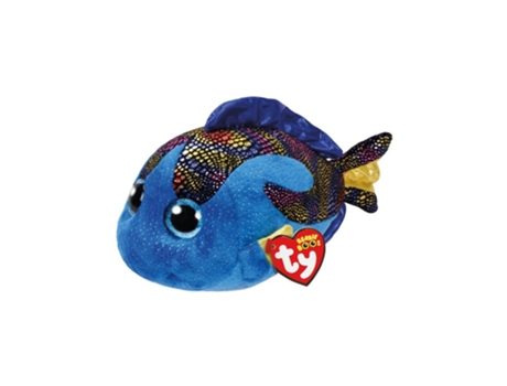 Peluche GENERICO Beanie Boos Pez Aqua (Edad Mínima: 3 Años - 23 cm)