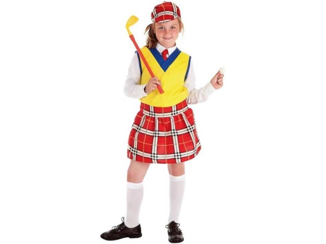 Disfraz de Niña DISFRAZZES Jugadora Golf (Talla: 5 a 7 años)