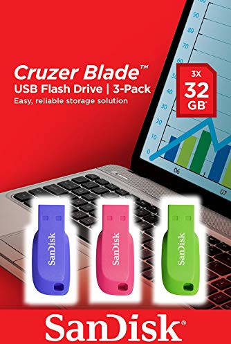 Pack Pen USB SANDISK Cruzer Blade (32GB - USB-A 2.0)