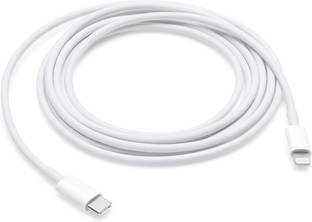 Cable APPLE MKQ42ZM/A (USB-C - Lightning - 2m - Blanco)